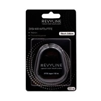 Зубная нить вощеная Revyline PTFE Black Edition, мятная, 50 м
