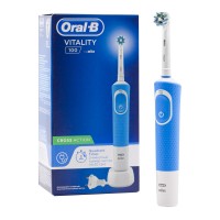 Электрическая зубная щетка Oral-B Vitality 100 Cross Action D100.413.1 (голубой)