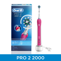 Электрическая зубная щетка Oral-B Pro 2 2000 D501.513.2 (розовый)