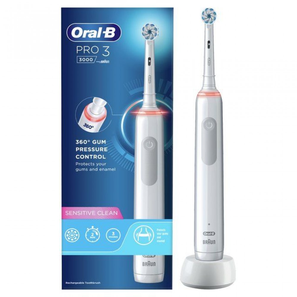 Электрическая зубная щетка Oral-B Professional Clean & Protect 3 D505.523.3